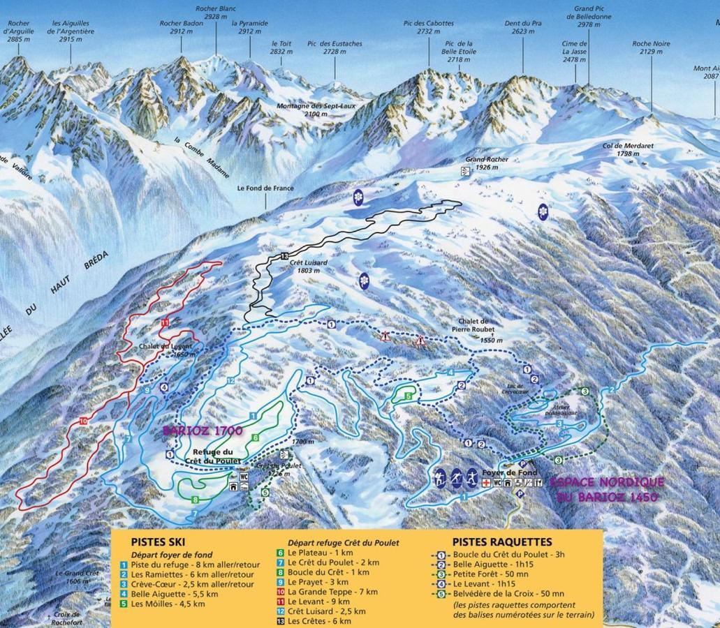 Le Chalet Theys Экстерьер фото